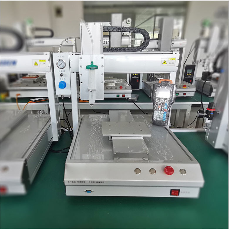 331 Syringe Desktop PCB Coating Machine LED Light Automatic Dispenser